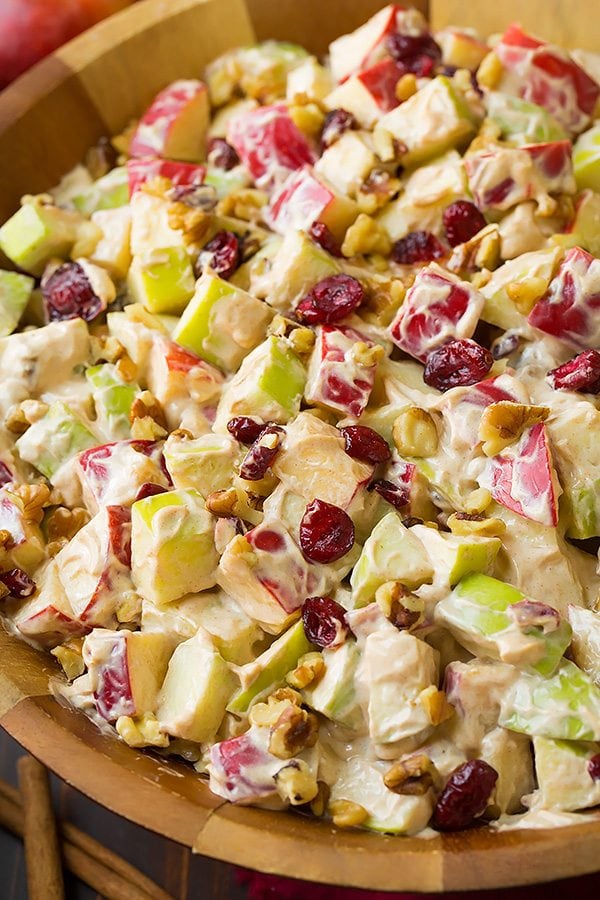 Why This Creamy Cinnamon Cream Cheese Apple Salad Is Crave-Worthy